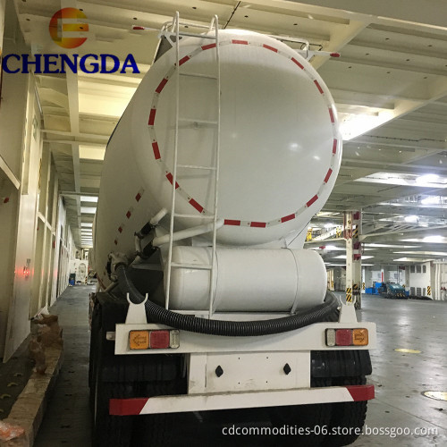 Chengda 45m3 54 Ton Wax Polishing Loading Weight Bulk Cement Semi Trailer For Sale
